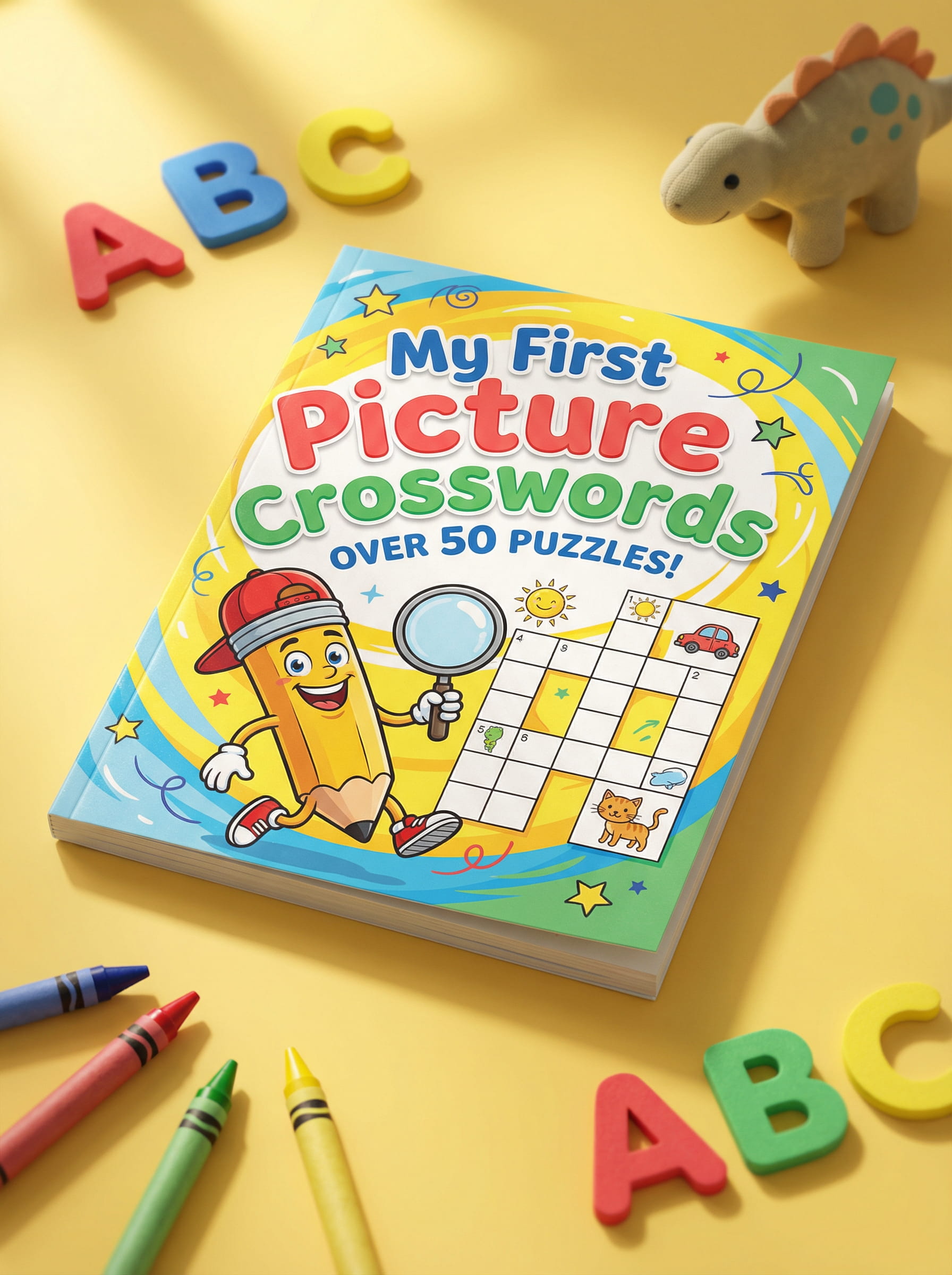My First Picture Crosswords – 25 Fun Spelling Puzzles for Kids